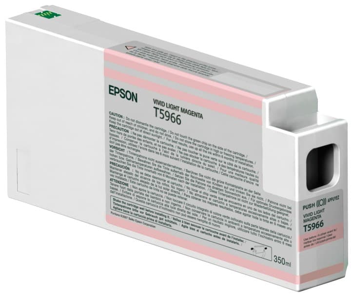 Epson T5966 UltraChrome HDR 350ml Ink Cartridge for Stylus Pro 7900/9900 - Vivid Light Magenta - Image 1
