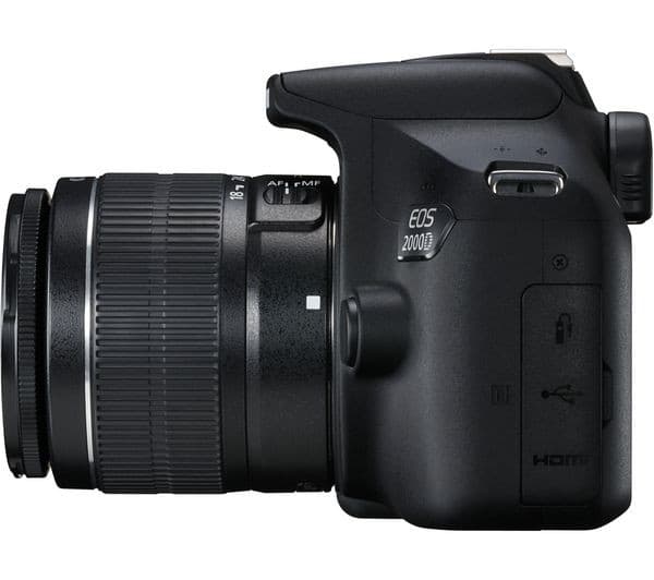 Canon EOS 2000D DSLR Camera - EF-S 18-55mm f/3.5-5.6 IS II Lens Kit - Image 9