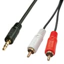 Lindy 2m Premium Phono To 3.5mm Cable thumbnail 1