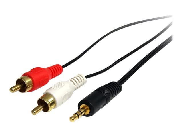 StarTech Audio Cable 3.5mm to RCA Black