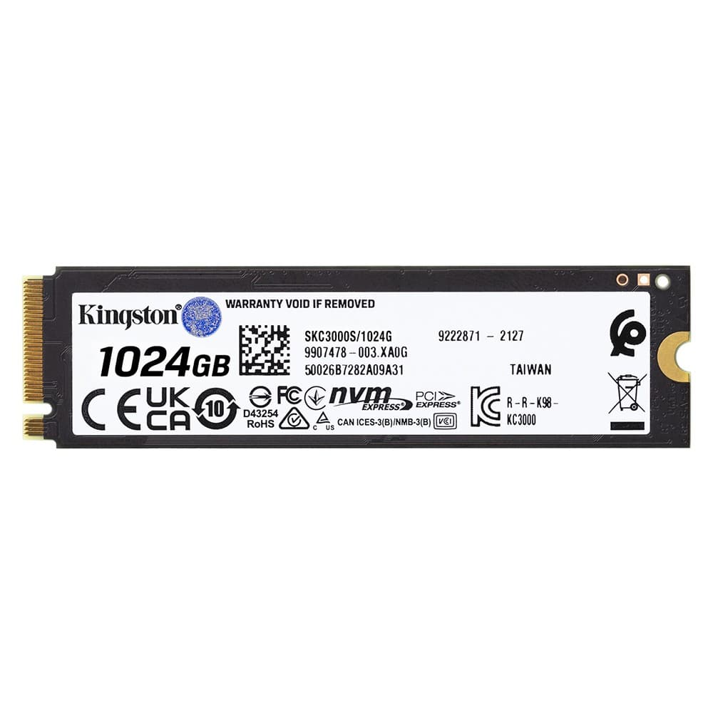 Kingston SKC3000S/1024G 1TB M.2 2280 NVMe PCIe 4.0 SSD - Image 3