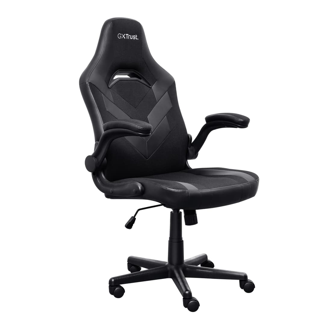 Trust GXT 703 Riye PC gaming chair Upholstered seat Black - Image 1