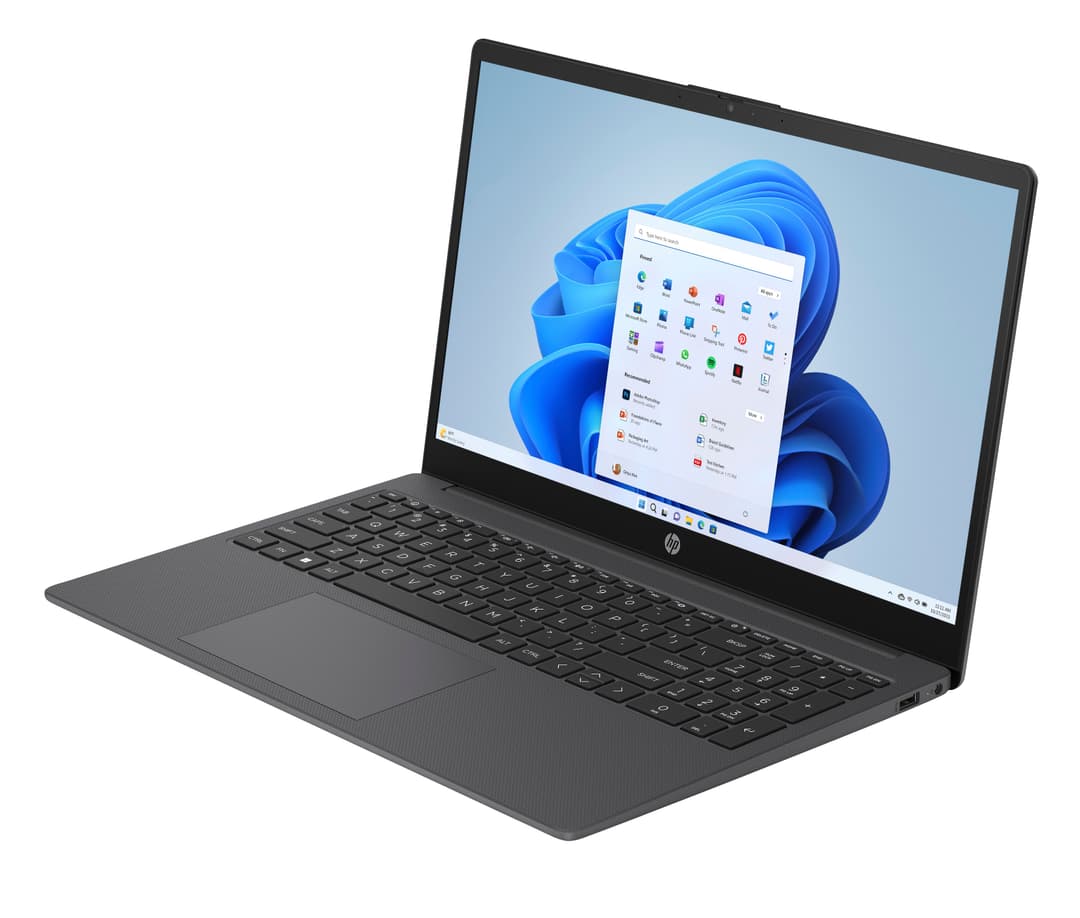 HP 15-fd1007nax Intel Core 3 100U Laptop 39.6 cm (15.6") HD 8 GB DDR4-SDRAM 256 GB SSD Wi-Fi 6 (802.11ax) Windows 11 Home Black - Image 4