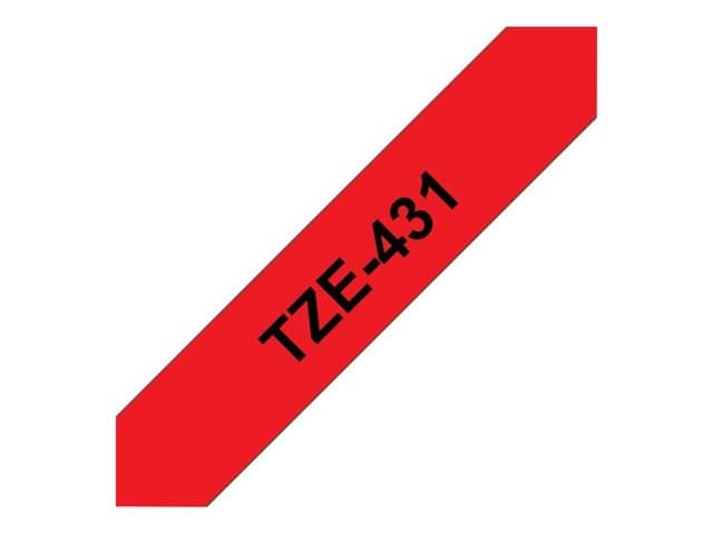 Brother TZe-431 - laminated tape - 1 cassette(s) - Roll (1.2 cm x 8 m) - Image 3