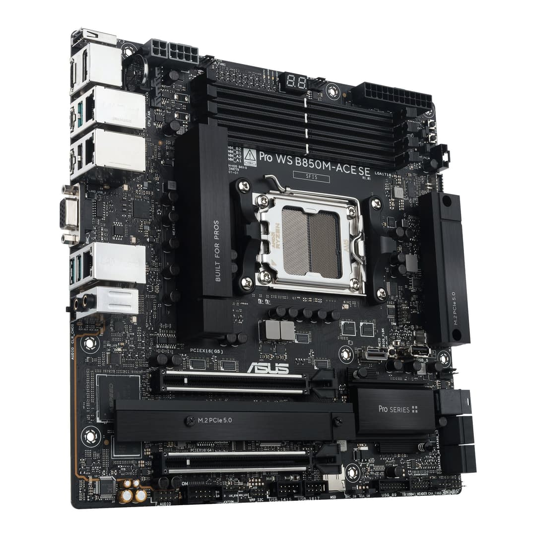 ASUS PRO WS B850M-ACE SE AMD B850 Socket AM5 micro ATX - Image 3