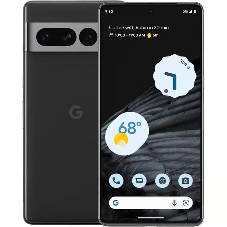 Google Pixel 7 Pro 5G 128GB 12GB RAM Smartphone - Obsidian - Image 1