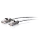 C2G 20ft Cat6a Snagless Unshielded UTP Slim Ethernet Patch Cable Gray C2G30123 thumbnail 1