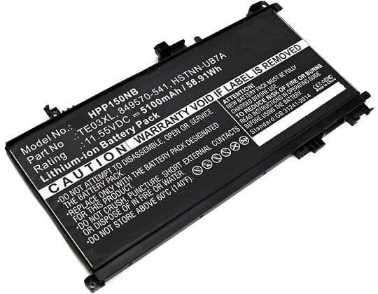 Laptop Battery for HP 61.60Wh