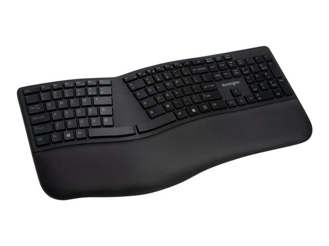 Kensington Pro Fit Ergo Wireless Keyboard (K75401UK) - Black - Image 1