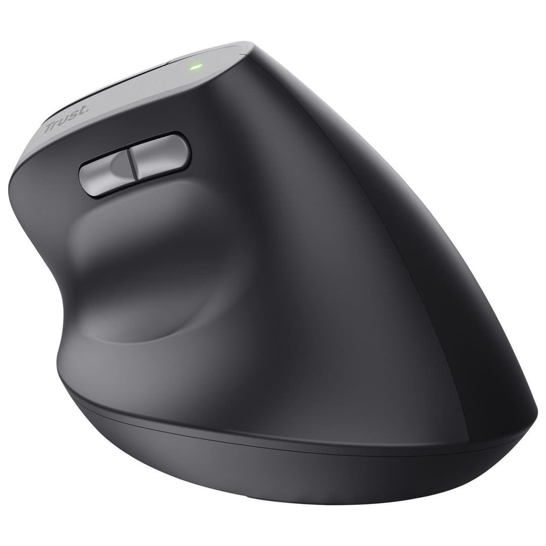 Trust Bayo II Ergonomic Wireless Mouse - Black - Image 3