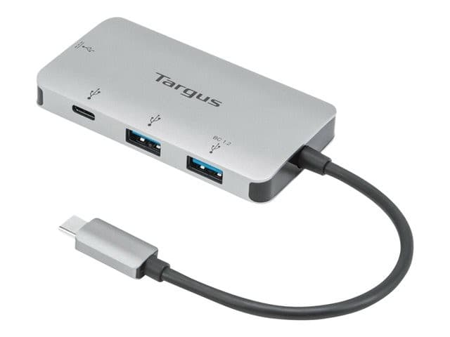 Targus Multi-Port Hub 4 Port Silver - Image 1