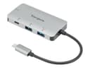 Targus Multi-Port Hub 4 Port Silver thumbnail 1