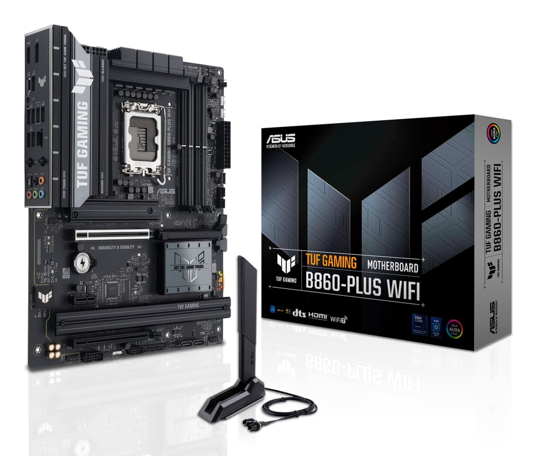 ASUS TUF GAMING B860-PLUS WIFI Intel B860 LGA 1851 (Socket V1) ATX - Image 1