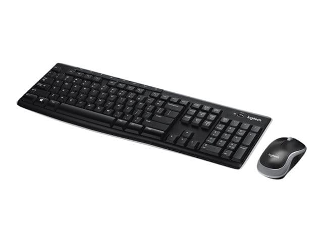 Logitech MK270 Wireless Keyboard and Mouse Combo - Spanish Layout, Black - Image 3