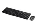 Logitech MK270 Wireless Keyboard and Mouse Combo - Spanish Layout, Black thumbnail 3