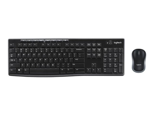 Logitech MK270 Wireless Keyboard and Mouse Combo - Spanish Layout, Black - Image 7