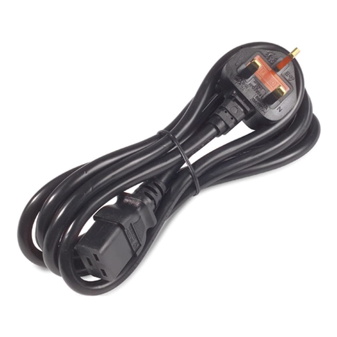 APC AP9895 Power Cord, IEC C19 to BS1363A (UK), 2.4m - Image 3