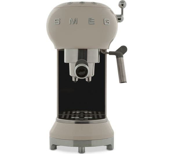 SMEG ECF01CRUK Coffee Machine - Cream - Image 7