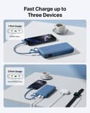Belkin BoostCharge 20K 20W Power Bank with Digital Display - Blue thumbnail 4