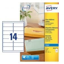 Avery J8563-25 QuickPEEL Address Labels 25 Sheets 14 Labels per Sheet