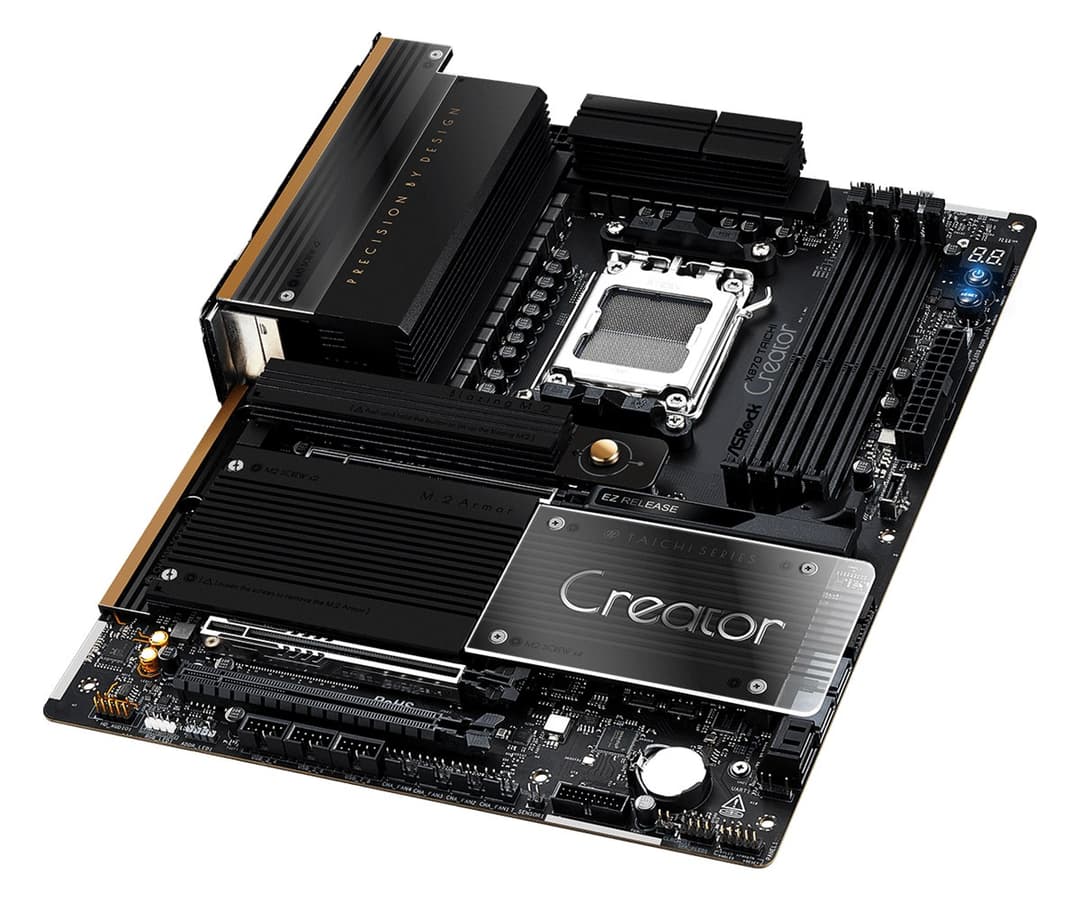 Asrock X870 Taichi Creator AMD X870 DDR5 Socket AM5 ATX Motherboard - Image 6