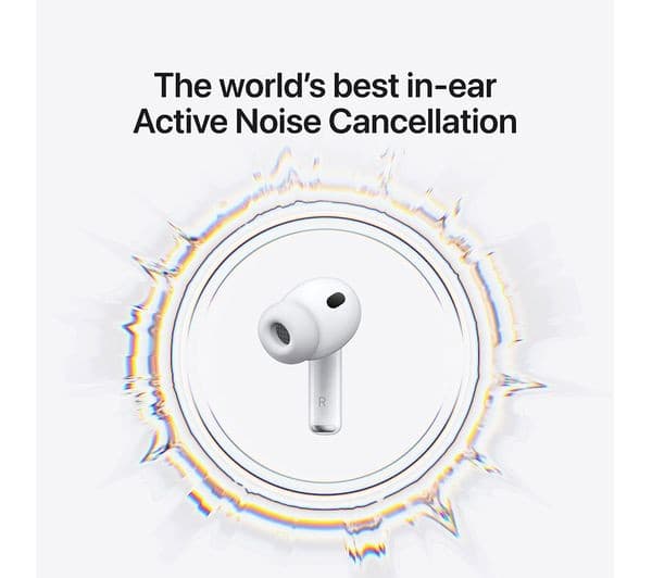 Apple AirPods Pro 3rd Gen USB-C Wireless Earbuds - White - Image 5