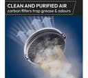 HOOVER HTS6CBH3X Chimney Cooker Hood - Stainless Steel thumbnail 4