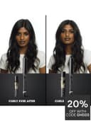 ghd Chronos Curve Max Wand 38mm Hair Curler Curl-Responsive Technology 185°C 2.7m Cable - Black thumbnail 5