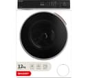 SHARP ES-NFL214CWDA-EN 12 kg 1400 Spin Washing Machine - White thumbnail 1