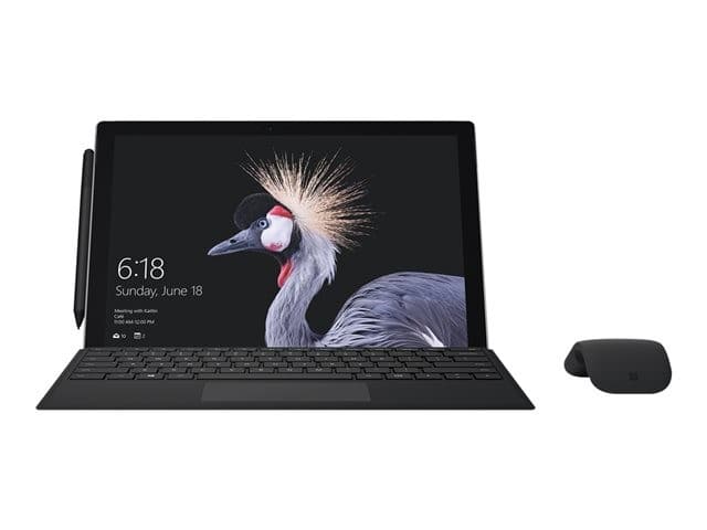 Microsoft Surface Go Type Cover - Black, English UK (QWERTY) Layout - Image 1