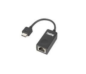 Lenovo ThinkPad Ethernet Extension Adapter Gen 2 (RJ45 Dongle) 4X90Q84427 - Black - Image 1