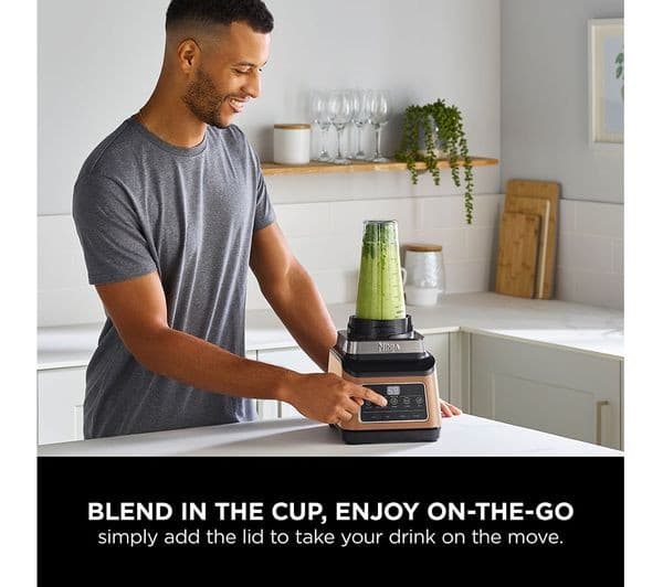 Ninja BN800UK 3-in-1 Food Processor & Blender with Auto-iQ 1200W Black/Silver - Image 6