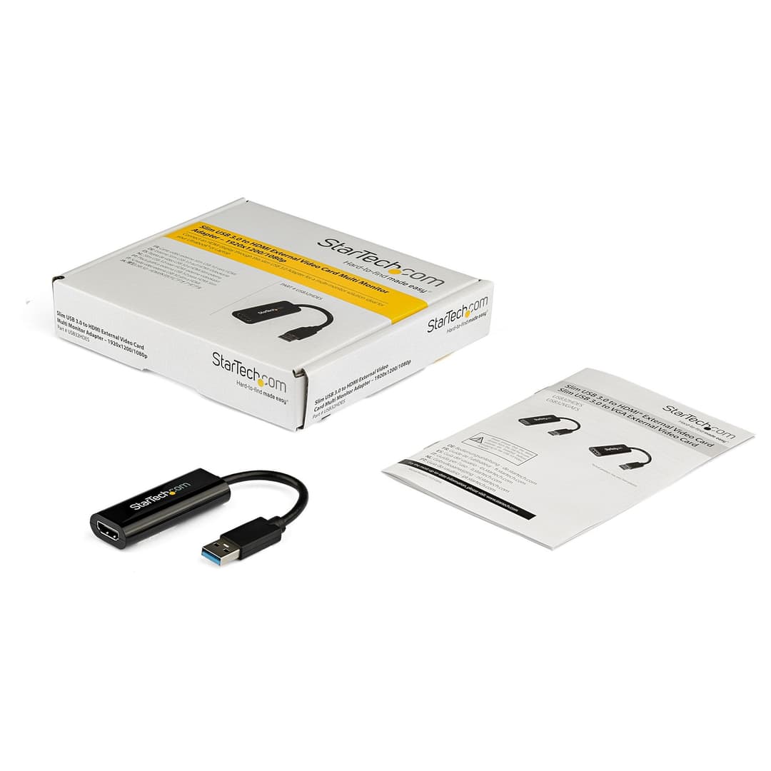 StarTech.com USB 3.0 to HDMI Adapter, USB to HDMI Monitor Converter for Windows, 1080P (no support for macOS/ChromeOS/Linux) - TAA - Image 4