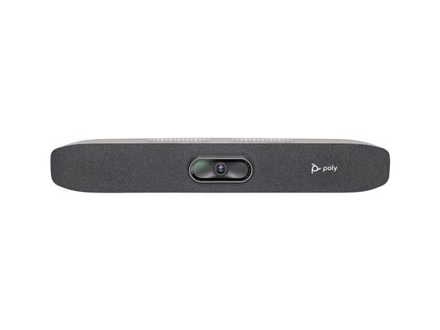 HP Poly Studio R30 4K USB Video Bar - Auto-Framing, Zoom & Microsoft Teams Certified, Sand, Power Adapter Included - Image 2