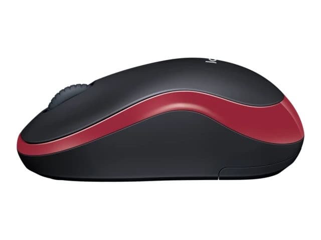 Logitech M185 Mouse Red - Image 3