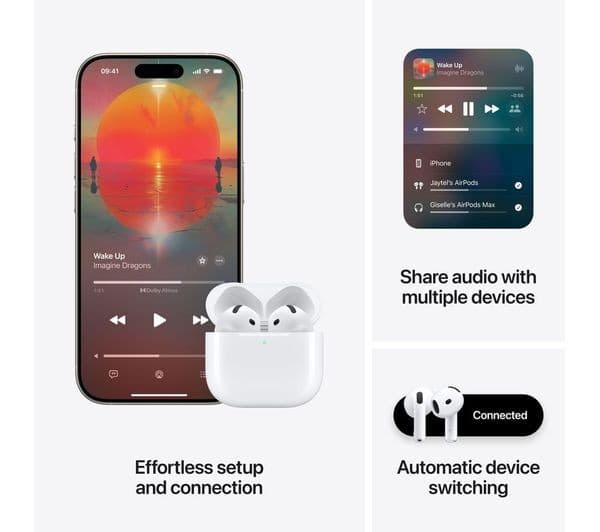 Apple AirPods 4 - White - Image 7