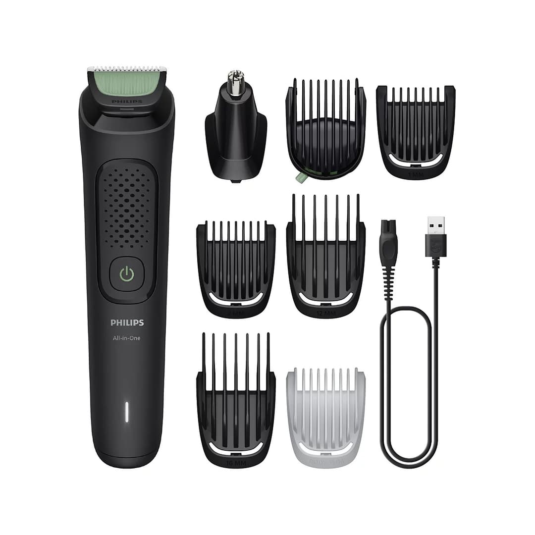 Philips All-in-One Trimmer 3000 Series 8-in-1 MG3940/15 Self-Sharpening Blades - Black - Image 1