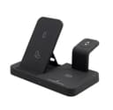 ITFIT 3-in-1 Wireless Charging Pad for Samsung Devices, Fast Charge Stand for Phone - Black thumbnail 1