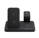 ITFIT 3-in-1 Wireless Charging Pad for Samsung Devices, Fast Charge Stand for Phone - Black thumbnail 2