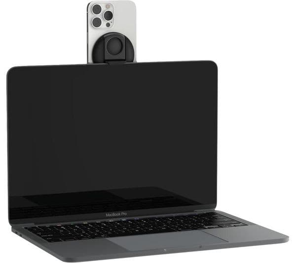 Belkin iPhone Mount with MagSafe for Mac Notebooks (MMA006btBK) - Black - Image 5