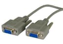 CablesDirect SL-925-10MTR DB9 F - DB9 F RS232 Grey Null Modem Cable B/ thumbnail 3