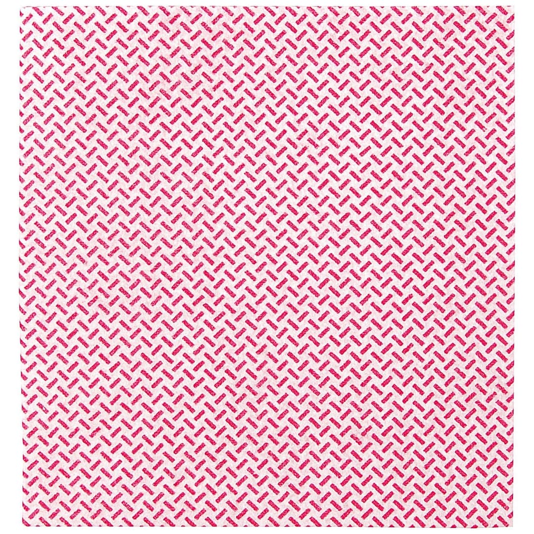2Work Heavy Duty Non-Woven Cloth 380x400mm Red (Pack of 5) 2W08162 - Image 4