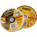 DEWALT DT42340TZ Stainless Steel Flat Cutting Disc - 125 mm x 1.2 mm Pack Of 10 thumbnail 1
