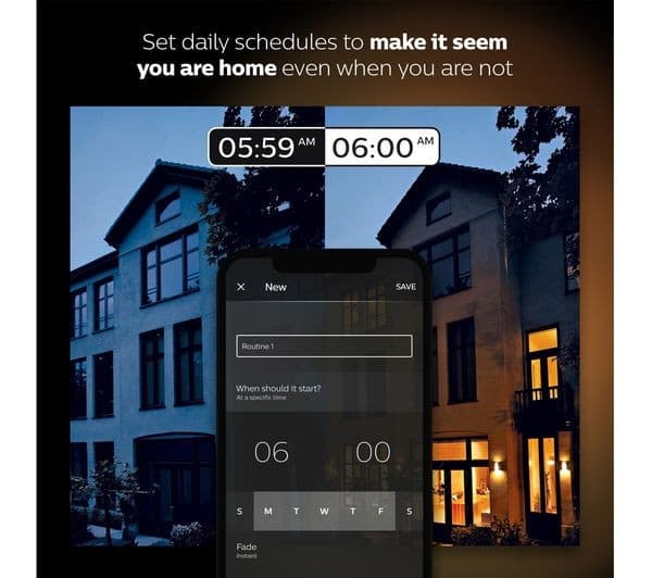 PHILIPS HUE White Smart LED Bulb with Bluetooth - E27, 1100 Lumen - Image 6