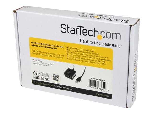 StarTech ICUSB422 Serial Adapter RS-422/485 - Image 8