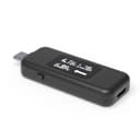 Plugable Technologies USB C Power Meter Tester for Monitoring USB-C Connections up to 240W - Digital Multimeter Tester for USB-C Cables, Laptops, Phones, Chargers - Driverless thumbnail 1