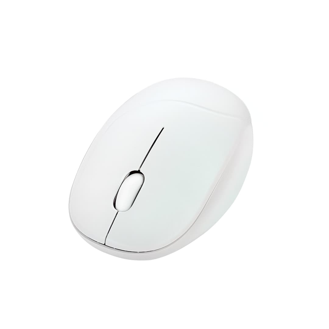 ASUS Fragrance MD101 Wireless Mouse - Bluetooth & 2.4GHz - 2400 DPI - Iridescent White - Image 1