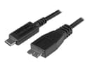 StarTech USB-C to Micro-USB Cable 0.5m Black thumbnail 3