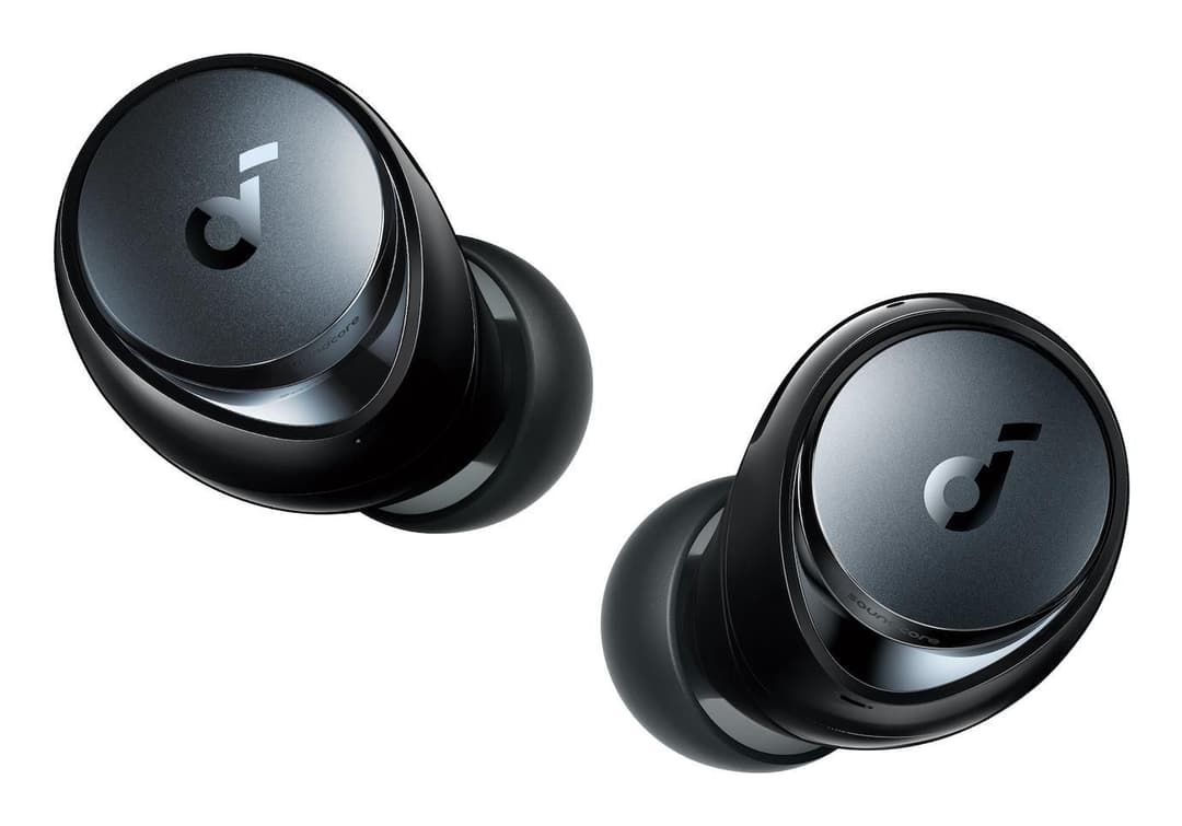Anker soundcore Space A40 Adaptive Active Noise Cancelling Wireless Earbuds, LDAC Hi-Res, 50H Playtime, Black - Image 1