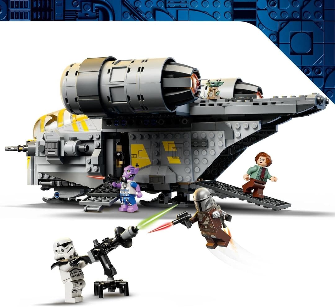LEGO Star Wars The Razor Crest 75447 930 Pieces Building Set - Grey - Image 5
